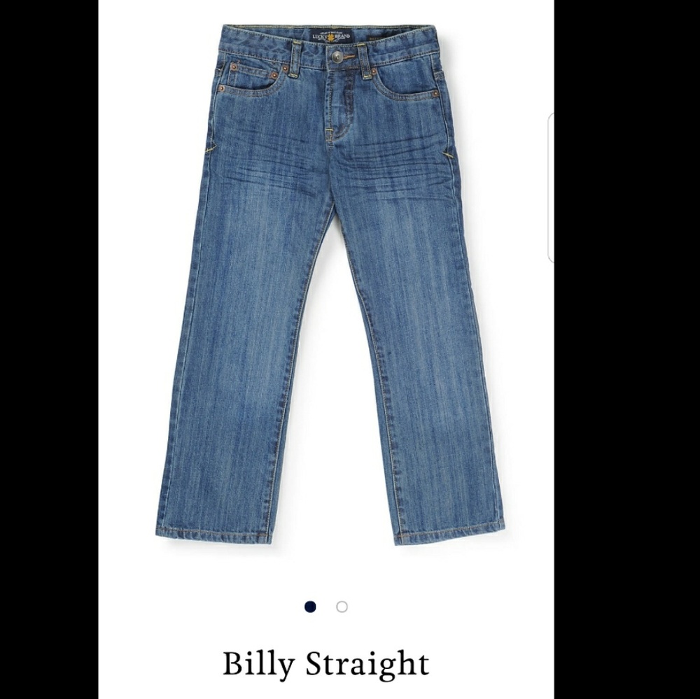 NWT LUCKY BRAND JEANS Billy Straight Kids 14